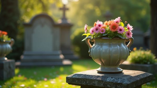 Choisir sa jardinière pour cimetière dans le respect de la mémoire