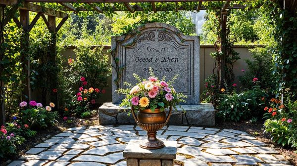 Idées de jardinières commémoratives pour honorer les défunts